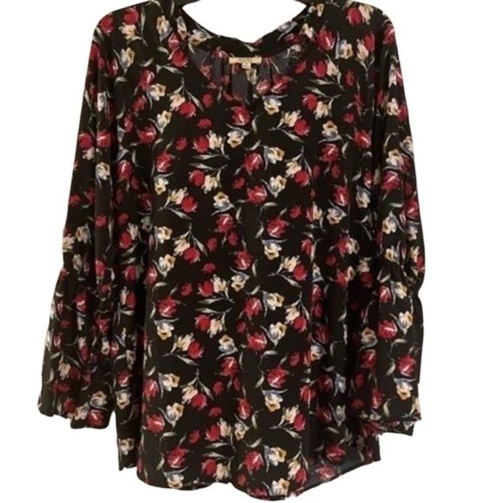 Kori America Women’s Flower Blouse Size‎ S